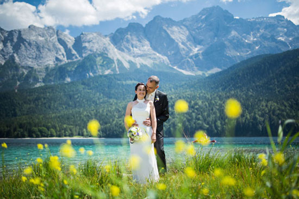 Hochzeitsfotografie Zugspitze